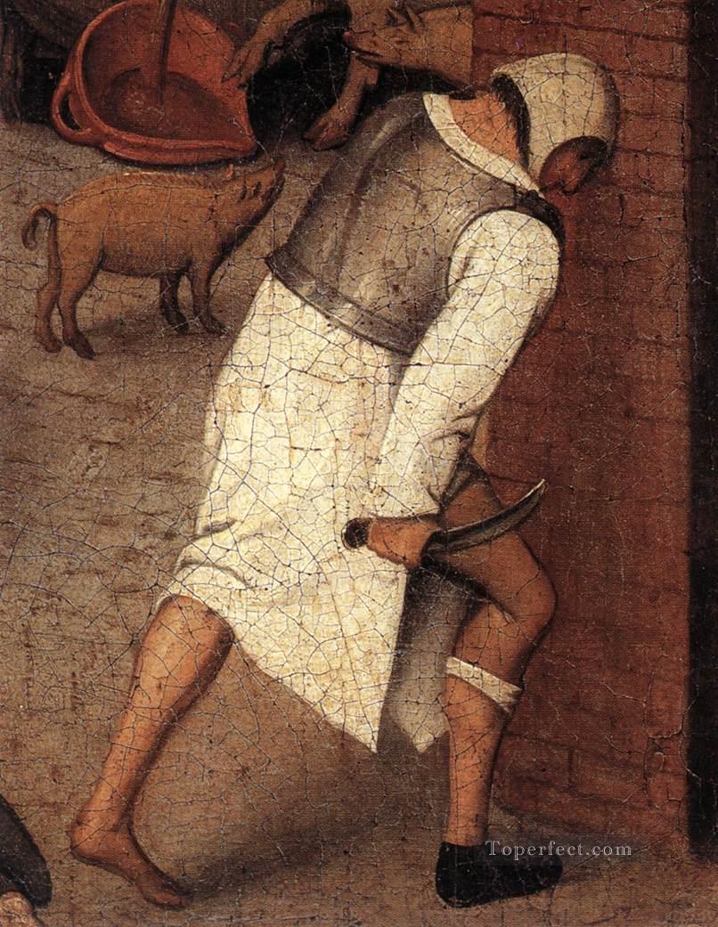Proverbs 4 peasant genre Pieter Brueghel the Younger Oil Paintings